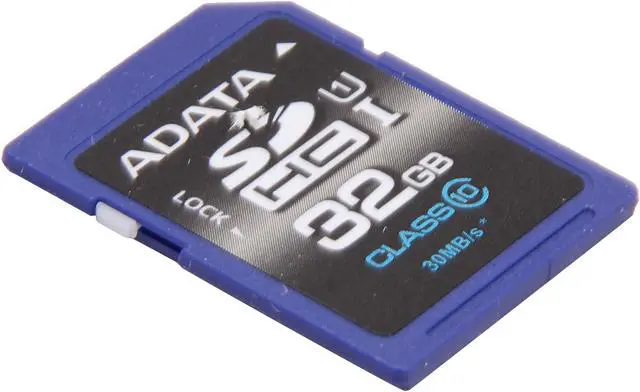 Alt view image 2 of 4 - ADATA Premier 32GB SDHC UHS-I Card- CLASS 10 30MB/s