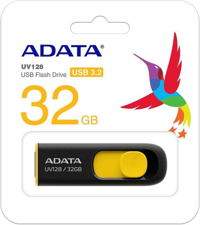 Alt view image 4 of 4 - ADATA 32GB UV128 USB 3.2 Gen 1 Flash Drive (AUV128-32G-RBY)