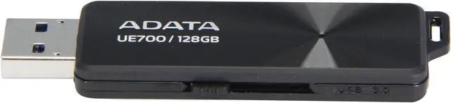 Alt view image 4 of 7 - ADATA 128GB Elite UE700 USB 3.0 Flash Drive, Speed Up to 200MB/s (AUE700-128G-CBK)