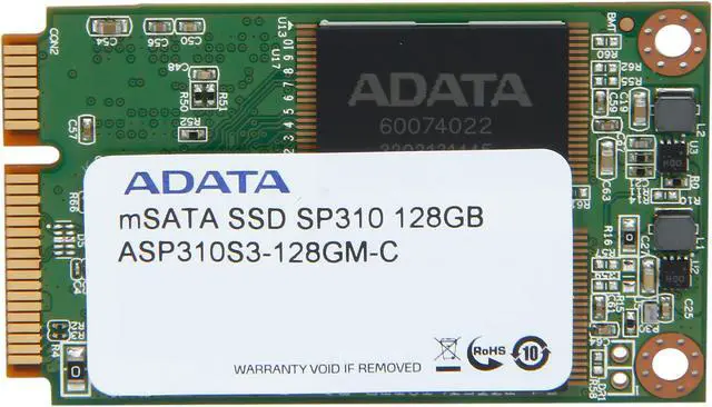 Main image of ADATA Premier Pro SP310 mSATA 128GB SATA 6Gb/s MLC Internal Solid State Drive (SSD) ASP310S3-128GM-C