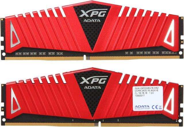 Alt view image 2 of 3 - XPG Z1 16GB (2 x 8GB) DDR4 2400 (PC4 19200) Desktop Memory Model AX4U2400W8G16-DRZ
