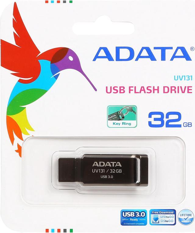 Alt view image 2 of 2 - ADATA 32GB UV131 USB 3.0 Flash Drive (AUV131-32G-RGY)