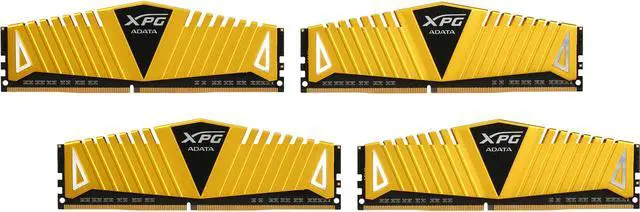 Main image of XPG 32GB (4 x 8GB) DDR4 3000 (PC4 24000) Desktop Memory - Gold Edition Model AX4U3000W8G16-QGZ