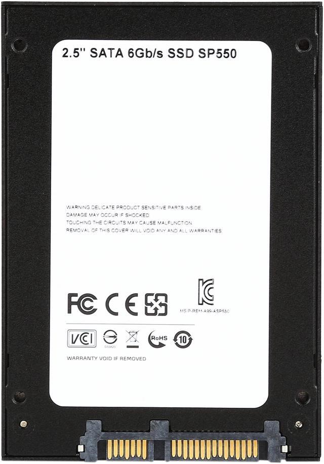 Alt view image 5 of 5 - ADATA Premier SP550 2.5" 240GB SATA III TLC Internal Solid State Drive (SSD) ASP550SS3-240GM-C