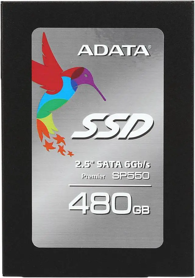 Alt view image 2 of 5 - ADATA Premier SP550 2.5" 480GB SATA III TLC Internal Solid State Drive (SSD) ASP550SS3-480GM-C