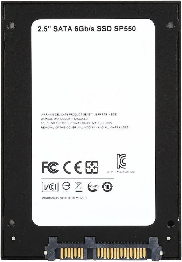 Alt view image 4 of 5 - ADATA Premier SP550 2.5" 480GB SATA III TLC Internal Solid State Drive (SSD) ASP550SS3-480GM-C