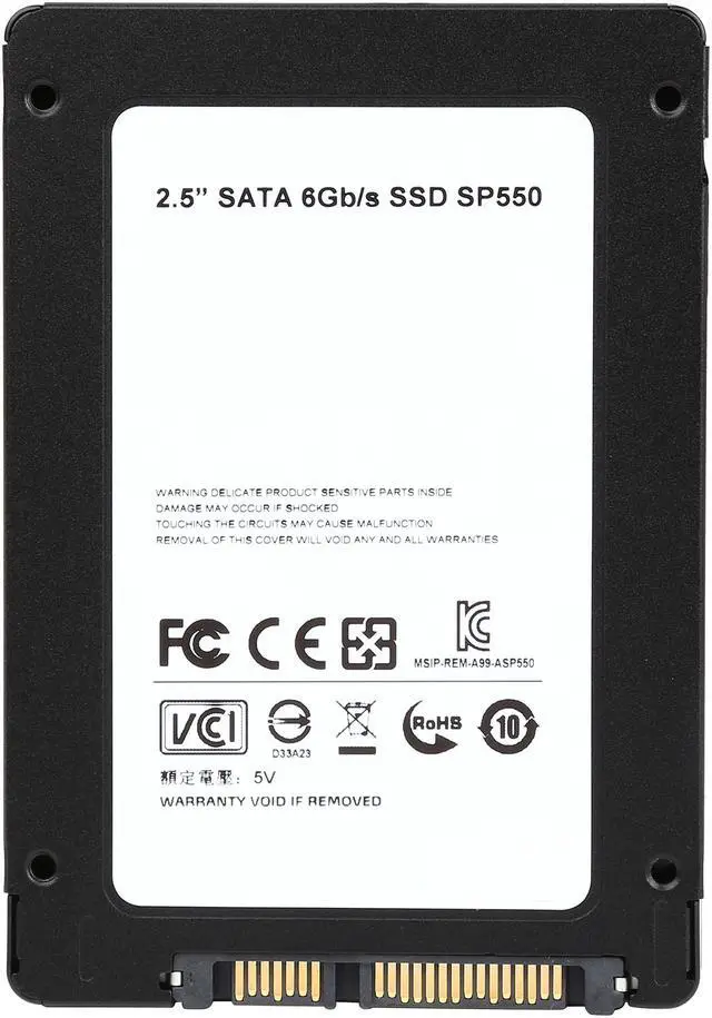 Alt view image 5 of 5 - ADATA Premier SP550 2.5" 960GB SATA III TLC Internal Solid State Drive (SSD) ASP550SS3-960GM-C