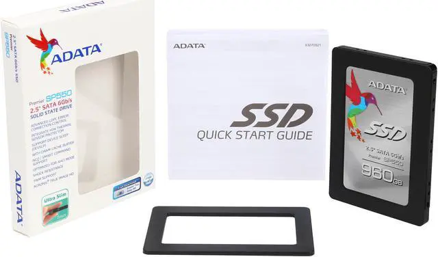 Alt view image 6 of 5 - ADATA Premier SP550 2.5" 960GB SATA III TLC Internal Solid State Drive (SSD) ASP550SS3-960GM-C