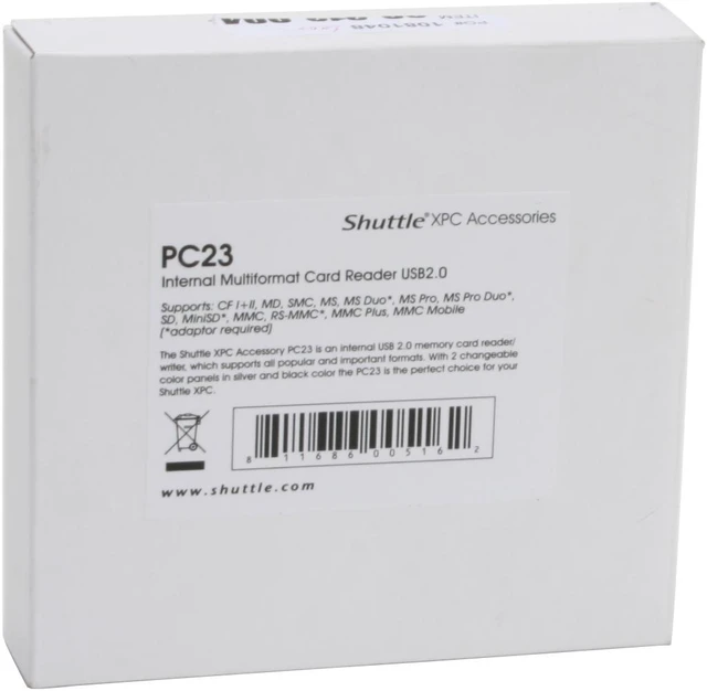 Shuttle PC23 25-in-1 USB 2.0 Card Reader - Newegg.com