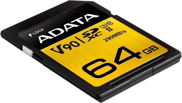 Alt view image 2 of 3 - ADATA Premier ONE 64GB Secure Digital Extended Capacity (SDXC) Flash Card Model ASDX64GUII3CL10-C