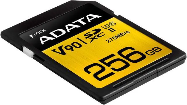 Alt view image 2 of 3 - ADATA Premier ONE 256GB Secure Digital Extended Capacity (SDXC) Flash Card Model ASDX256GUII3CL10-C