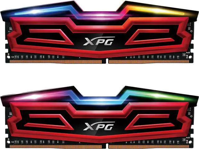 Alt view image 2 of 8 - XPG SPECTRIX D40 16GB (2 x 8GB) DDR4 2400 (PC4 19200) Desktop Memory Model AX4U240038G16-DRS