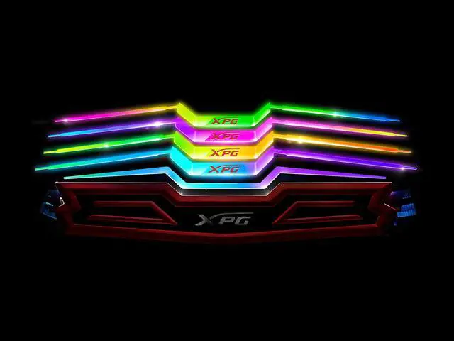 Alt view image 4 of 8 - XPG SPECTRIX D40 16GB (2 x 8GB) DDR4 2400 (PC4 19200) Desktop Memory Model AX4U240038G16-DRS