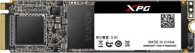 Alt view image 5 of 7 - XPG SX6000 Pro M.2 2280 1TB PCI-Express 3.0 x4 2nd Gen. 64-layer 3D TLC Internal Solid State Drive (SSD) ASX6000PNP-1TT-C
