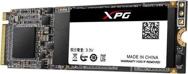 Alt view image 6 of 7 - XPG SX6000 Pro M.2 2280 1TB PCI-Express 3.0 x4 2nd Gen. 64-layer 3D TLC Internal Solid State Drive (SSD) ASX6000PNP-1TT-C