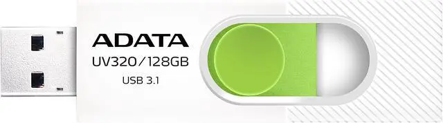 Main image of ADATA 128GB UV320 USB 3.1 Flash Drive ( AUV320-128G-RWHGN)