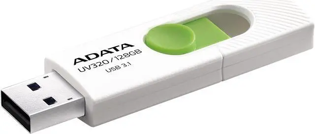 Alt view image 2 of 6 - ADATA 128GB UV320 USB 3.1 Flash Drive ( AUV320-128G-RWHGN)