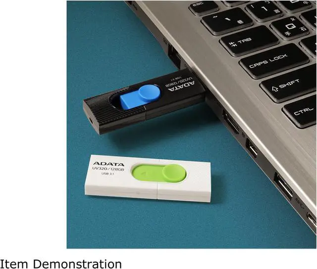 Alt view image 4 of 6 - ADATA 128GB UV320 USB 3.1 Flash Drive ( AUV320-128G-RWHGN)