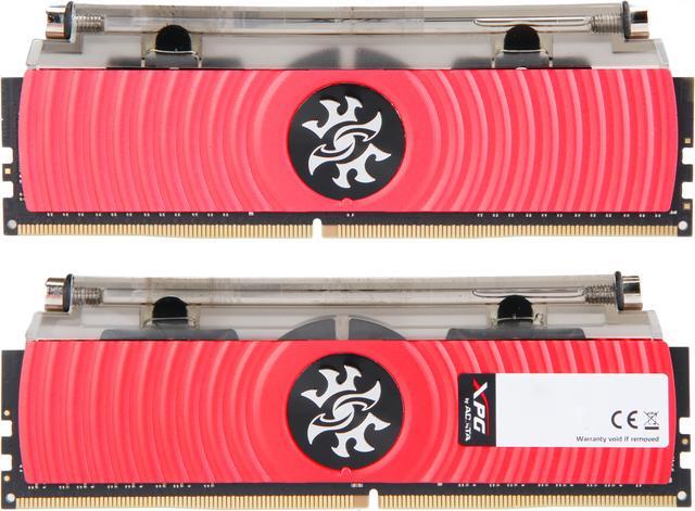 Alt view image 2 of 6 - XPG SPECTRIX D80 16GB (2 x 8GB) DDR4 3200 (PC4 25600) Desktop Memory Model AX4U320038G16-DR80