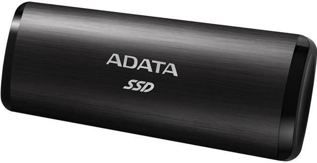 Main image of ADATA 512GB USB 3.2 Gen2 Type-C (Backward Compatible with USB 2.0) SE760 External Solid State Drive Black
