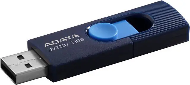 Alt view image 2 of 2 - ADATA 32GB UV220 USB 2.0 Flash Drive (AUV220-32G-RBLNV)