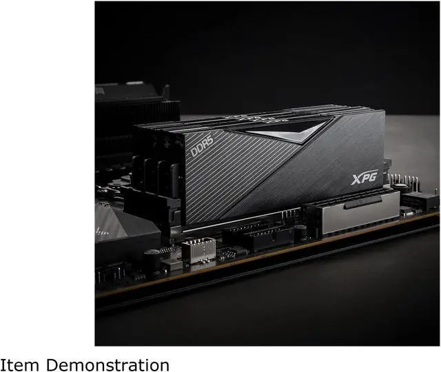 Alt view image 10 of 11 - XPG LANCER 32GB (2 x 16GB) 288-Pin PC RAM DDR5 5200 (PC5 41600) Desktop Memory Model AX5U5200C3816G-DCLABK