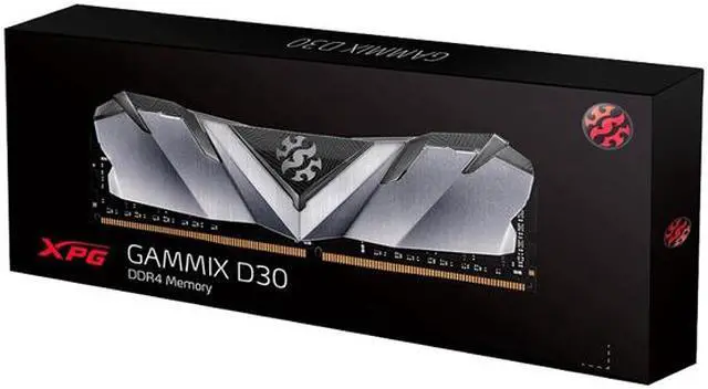 Alt view image 7 of 7 - XPG GAMMIX D30 16GB (2 x 8GB) DDR4 3200 (PC4 25600) Desktop Memory Model AX4U32008G16A-DB30