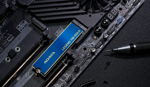 Alt view image 7 of 10 - ADATA LEGEND 700 GOLD M.2 2280 1TB PCI-Express 3.0 x4 3D NAND SLEG-700G-1TCS-S48