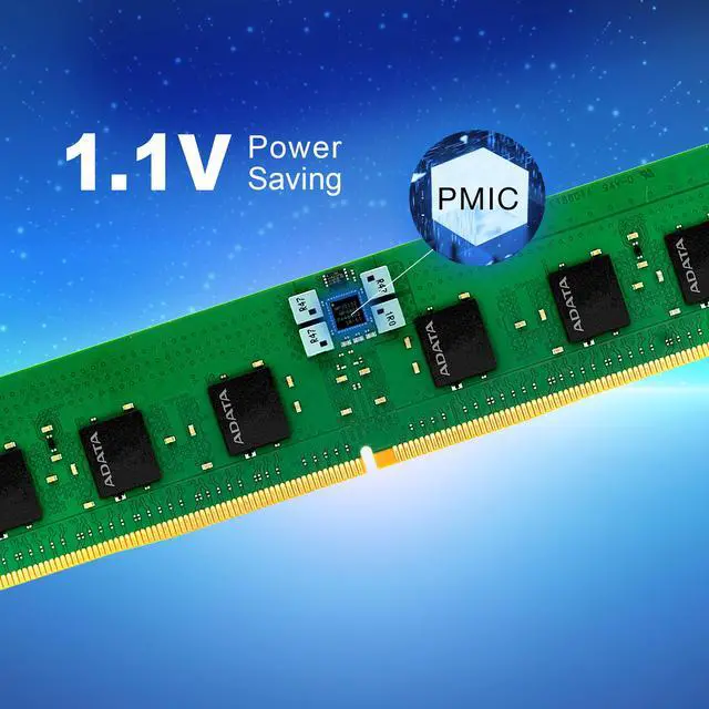 Alt view image 8 of 10 - ADATA XPG 64GB (1x64GB) ECC Registered DDR5 5600 (PC5 44800) Memory Model AD5R560064G40-SHYA
