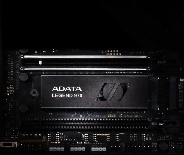 Alt view image 8 of 13 - XPG Legend 970 M.2 2280 1TB PCI-Express 5.0 x4 3D NAND Internal Solid State Drive (SSD) SLEG-970P-2TCI