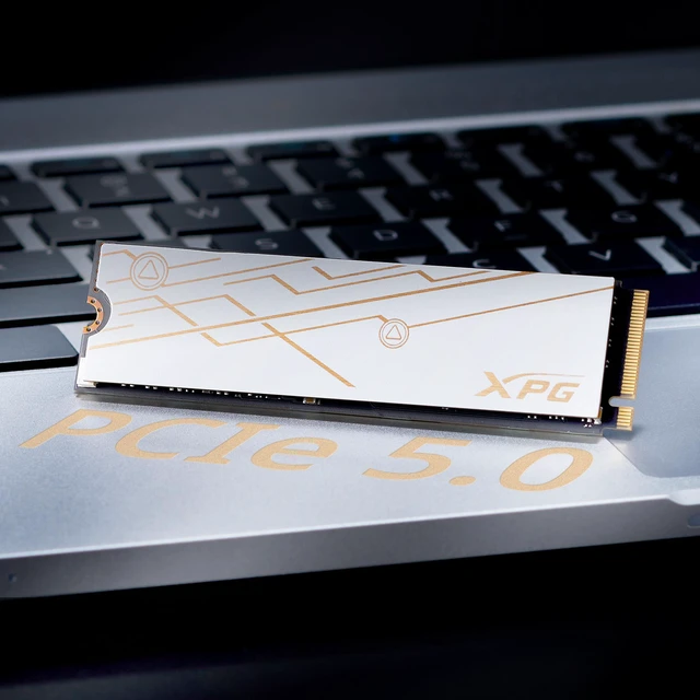 Alt view image 2 of 10 - XPG BLADE M.2 2280 8TB PCI-Express 5.0 x4 3D NAND Internal Solid State Drive (SSD) with DRAM Cache, Speed up to 14000mb/s SMAR-980B-8TCS