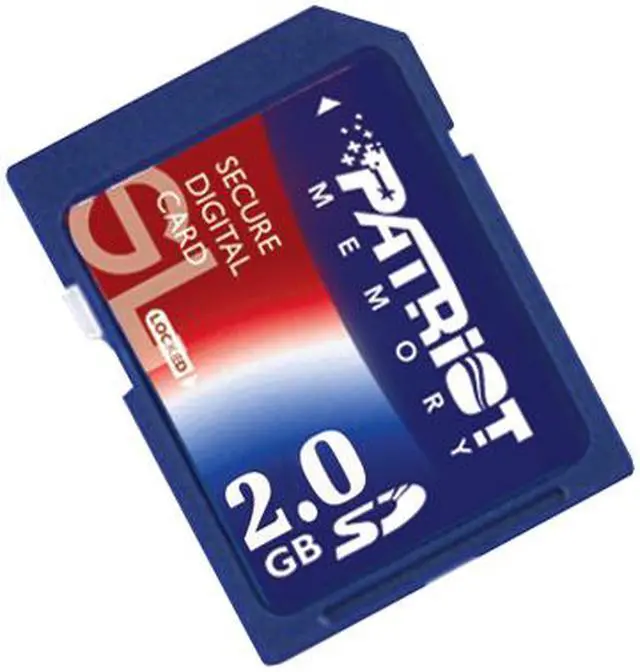 Main image of Patriot Signature 2GB Secure Digital (SD) Flash Card Model PSF2G40SD