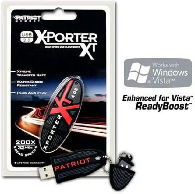 Main image of Patriot Extreme Performance 4GB Flash Drive (USB2.0 Portable) PEF4G200USB