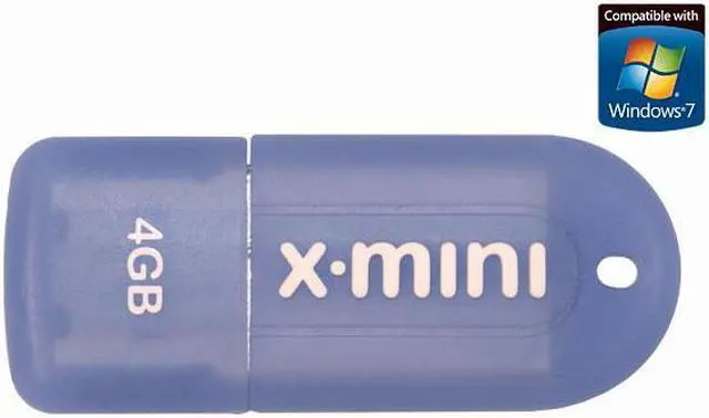 Alt view image 2 of 3 - Patriot 4GB Flash Drive (USB2.0 Portable) PSF4GMUSB(Blue)