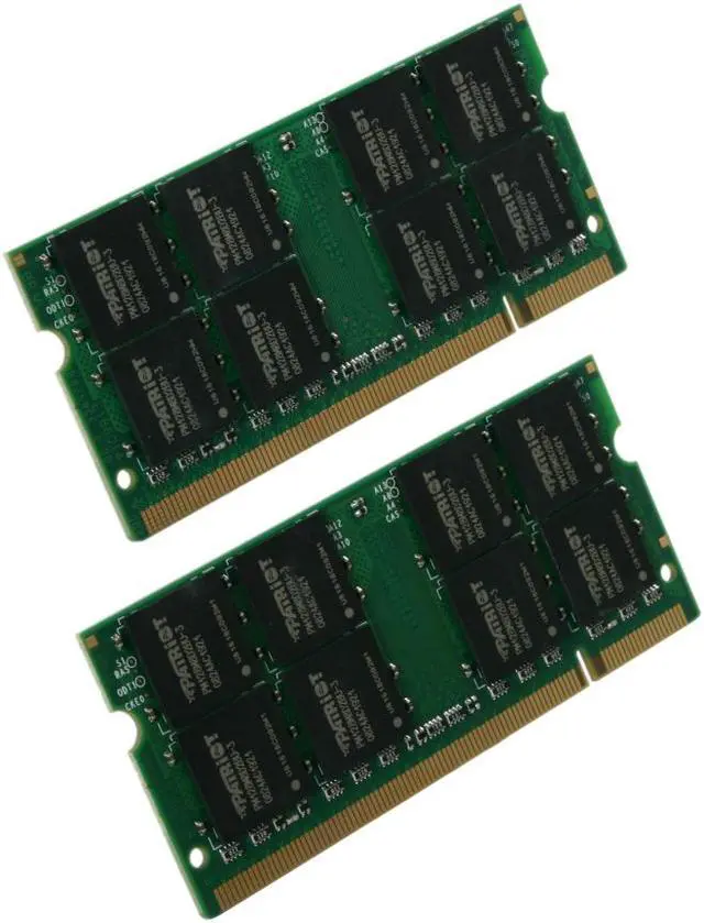 Main image of Patriot Memory 4GB (2 x 2GB) DDR2 667 (PC2 5300) Memory for Apple Notebook Model PSA24GICDSK