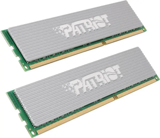 Main image of Patriot 4GB (2 x 2GB) DDR3 1333 (PC3 10666) Dual Channel Kit Desktop Memory Model PDC34G1333LLK