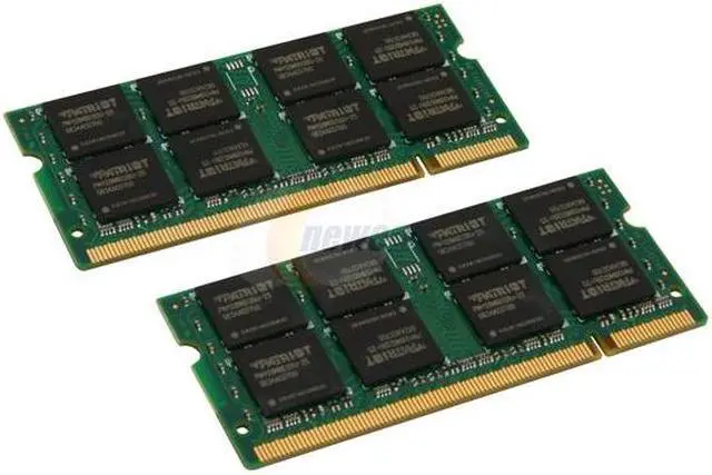 Main image of Patriot Memory 4GB (2 x 2GB) DDR2 800 (PC2 6400) Dual Channel Kit Memory For Apple Model PSA24G800ICDSK