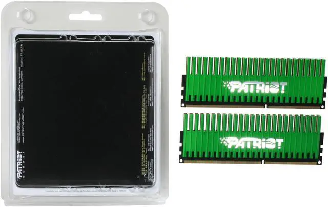 Alt view image 3 of 3 - Patriot Viper 2GB (2 x 1GB) DDR3 1333 (PC3 10666) Dual Channel Kit Desktop Memory Model PVS32G1333LLKN