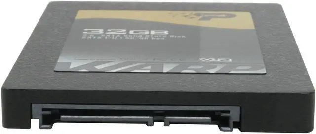 Alt view image 2 of 5 - Patriot Warp 2.5" 32GB SATA II Internal Solid State Drive (SSD) PE32GS25SSDR