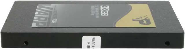 Alt view image 3 of 5 - Patriot Warp 2.5" 32GB SATA II Internal Solid State Drive (SSD) PE32GS25SSDR