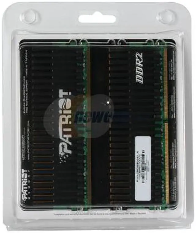 Alt view image 3 of 3 - Patriot Viper 8GB (2 x 4GB) DDR2 800 (PC2 6400) Desktop Memory Model PVS28G6400ELK