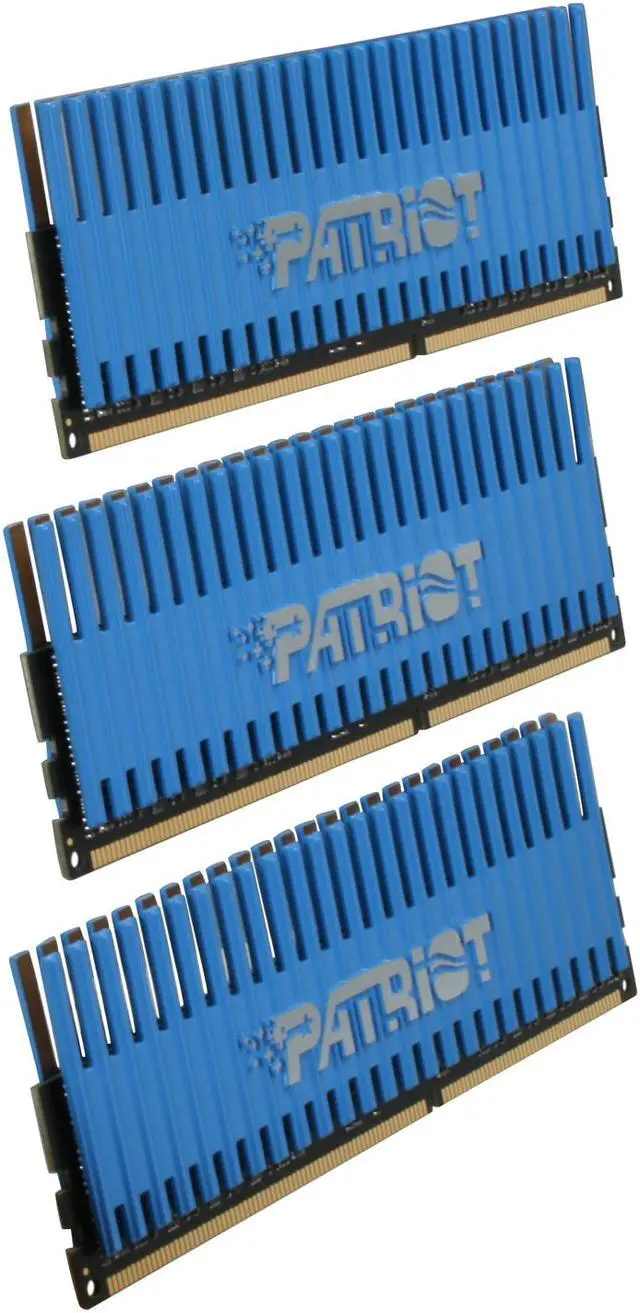 Main image of Patriot Viper 6GB (3 x 2GB) DDR3 1333 (PC3 10666) Desktop Memory Model PVT36G1333ELK