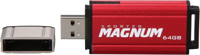 Alt view image 2 of 6 - Patriot Xporter Magnum 64GB Flash Drive (USB2.0 Portable) PEF64GMNUSB