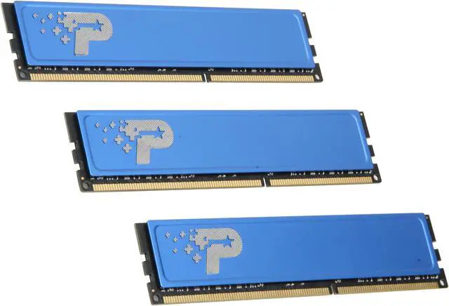 Main image of Patriot 6GB (3 x 2GB) DDR3 1066 (PC3 8500) Triple Channel Kit Desktop Memory Model PSD36G1066KH