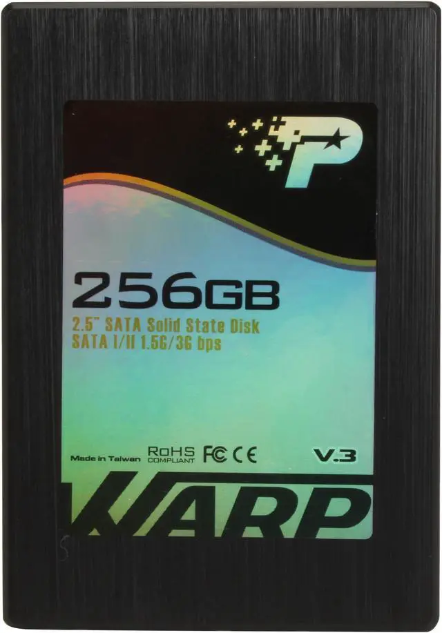 Alt view image 2 of 5 - Patriot Extreme Performance (EP) Warp PE256GS25SSDR 2.5" 256GB SATA II Internal Solid state disk (SSD) V3