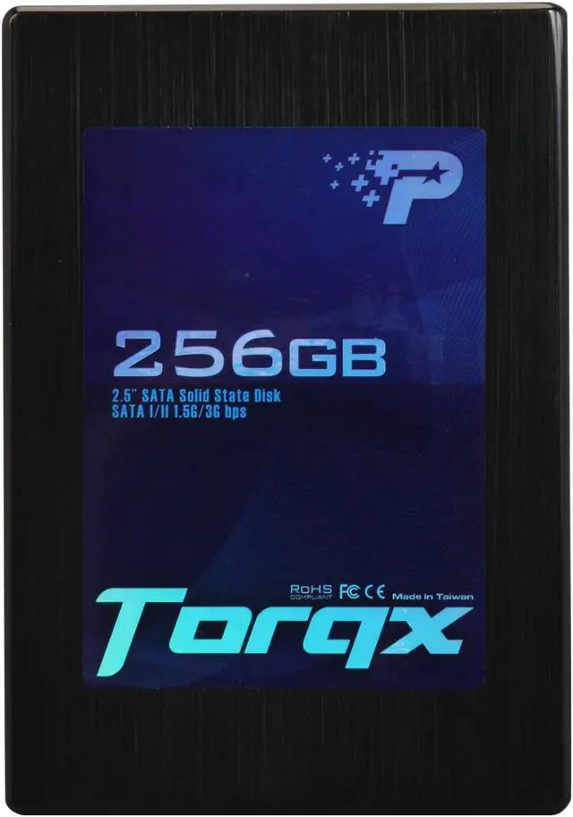Alt view image 3 of 5 - Patriot Torqx 2.5" 256GB SATA II Internal Solid State Drive (SSD) PFZ256GS25SSDR