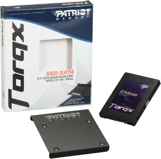 Alt view image 5 of 5 - Patriot Torqx 2.5" 256GB SATA II Internal Solid State Drive (SSD) PFZ256GS25SSDR