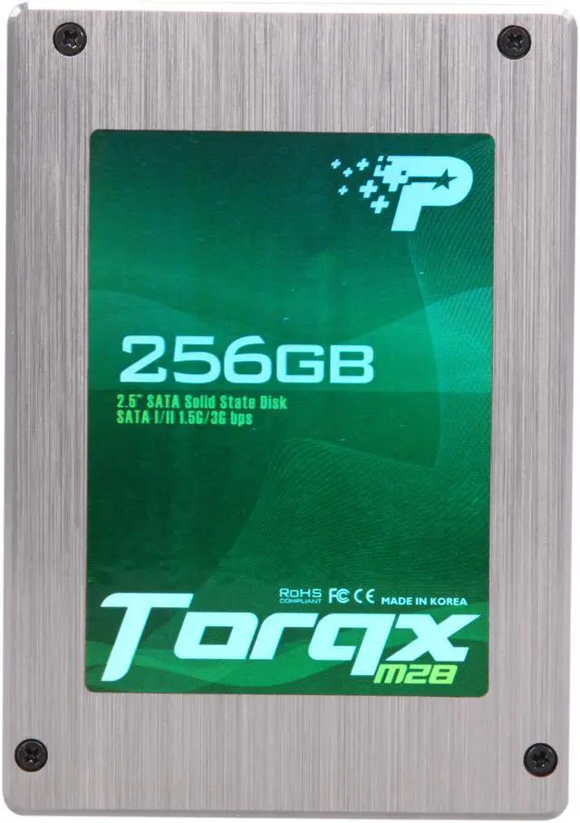 Alt view image 3 of 6 - Patriot Torqx M28 Series 2.5" 256GB SATA II Internal Solid State Drive (SSD) PTX256GS25SSDR
