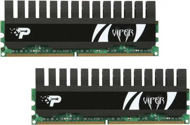 Main image of Patriot Viper II 4GB (2 x 2GB) DDR2 1066 (PC2 8500) Desktop Memory w/Futuremark 3DMark Vantage Bundle Model PV224G8500ELKB