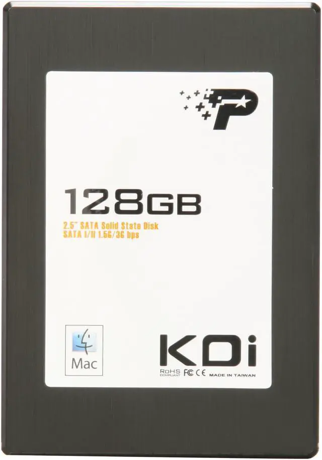 Alt view image 2 of 4 - Patriot KOI 2.5" 128GB SATA II Internal Solid State Drive (SSD) PKA128GS25SSDR